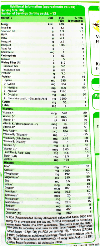 Maxvida New & Improved Chocolate Flavour Powder Jar 400gm