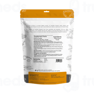 Just Jaivik Organic Brahmi Powder 100gm