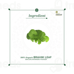 Khadi Natural Brahmi Leaf Organic Powder 100gm