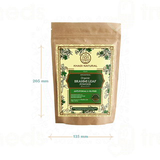 Khadi Natural Brahmi Leaf Organic Powder 100gm