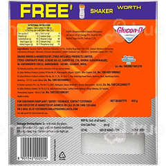 Glucon D Orange Flavour 450Gm With Shaker Free