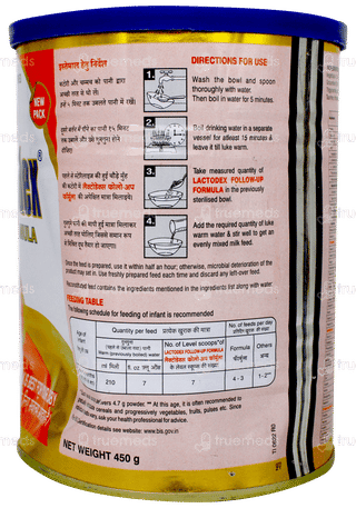 Lactodex 2 Follow Up Formula Powder 450gm