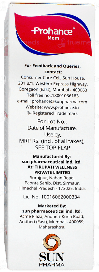 Prohance Mom Vanilla Flavour Refill Powder 200gm