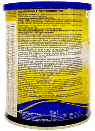 Lactodex 2 Premium Follow Up Formula After 6 Months Powder 400Gm