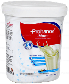 Prohance Mom Vanila Flavour Powder 400gm Prohance Mom Vanila Flavour Powder 400gm