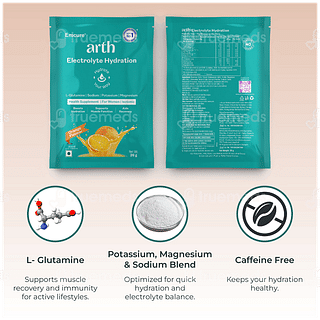 Arth Orange Flavour Electrolyte Hydration 20gm Pack Of 20 Sachets