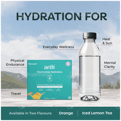 Arth Orange Flavour Electrolyte Hydration 20gm Pack Of 20 Sachets