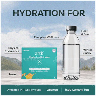 Arth Orange Flavour Electrolyte Hydration 20gm Pack Of 20 Sachets