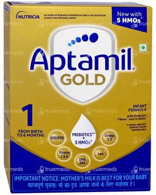 Aptamil Gold Stage 1 From Birth To 6 Months Powder Refill 400gm