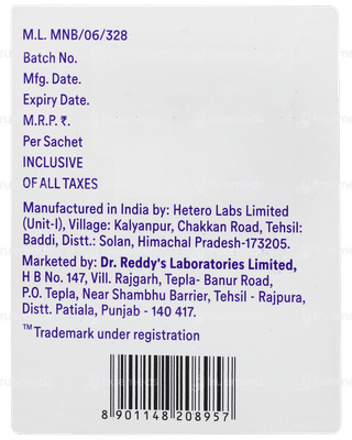 Redotil Pineapple Flavor Sachet 1gm