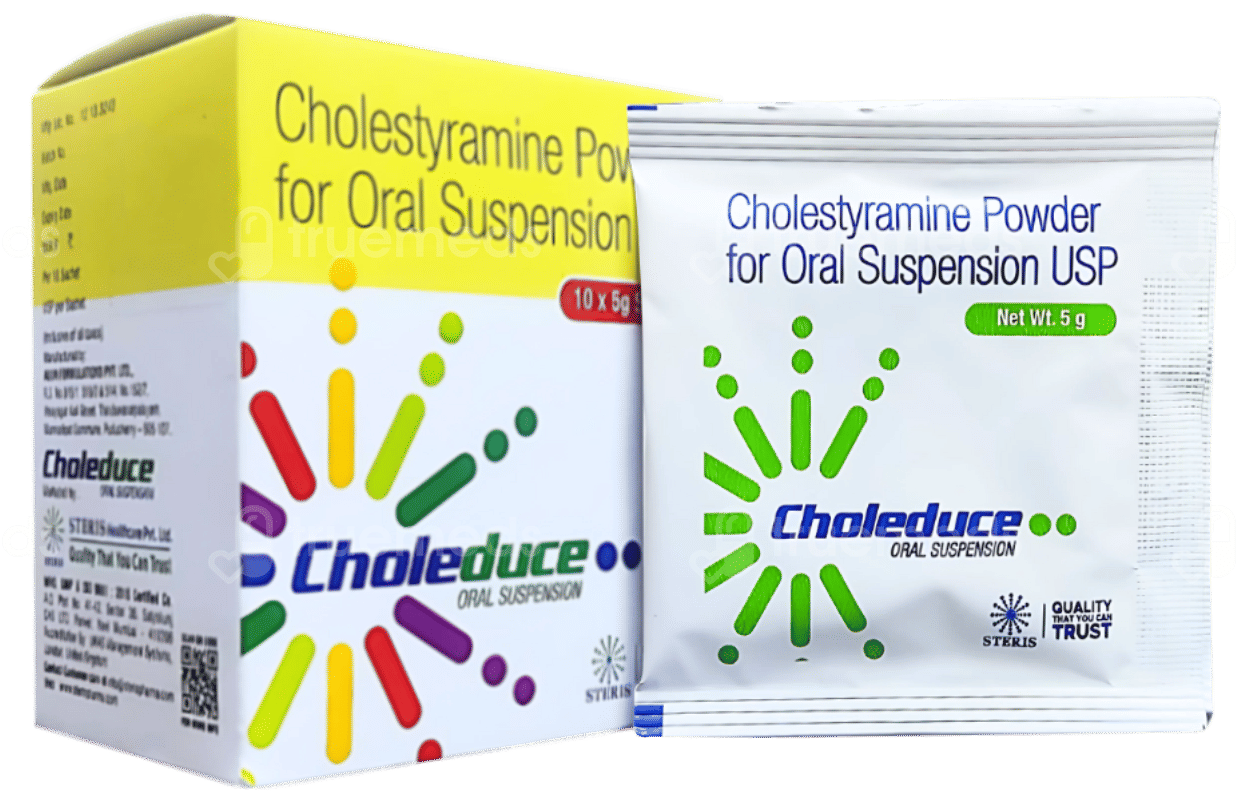 Choleduce Sachet Choleduce Sachet 4gm - Uses, Side Effects, Dosage, Price | Truemeds
