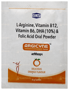 Argicyne Orange Flavour Sachet 6gm
