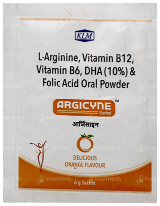 Argicyne Orange Flavour Sachet 6gm