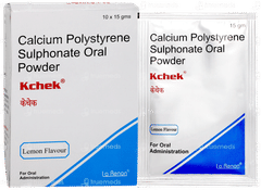 Kchek Lemon Flavour Powder 15gm Kchek Lemon Flavour Powder 15gm