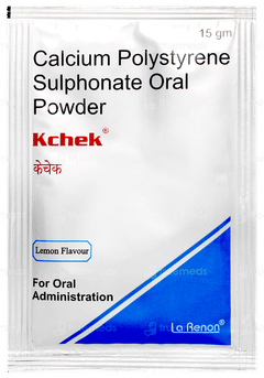 Kchek Lemon Flavour Powder 15gm Kchek Lemon Flavour Powder 15gm