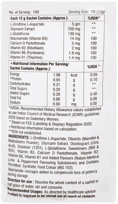 Hepaniche New Lime Flavour Sachet 12gm