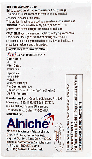 Hepaniche New Lime Flavour Sachet 12gm