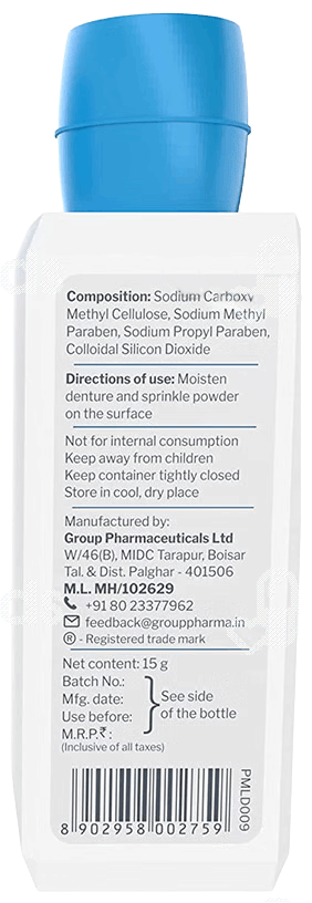Densive Denture Adhesive Powder 15Gm