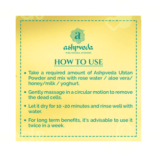 Ashpveda Narangi & Nagkesar Body Ubtan Powder 65gm