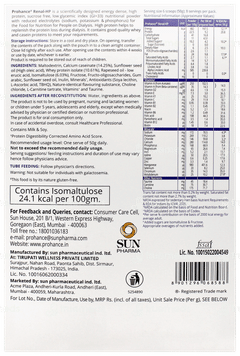 Prohance Renal Hp Vanilla Flavour Sucrose Free Refill Powder 400gm