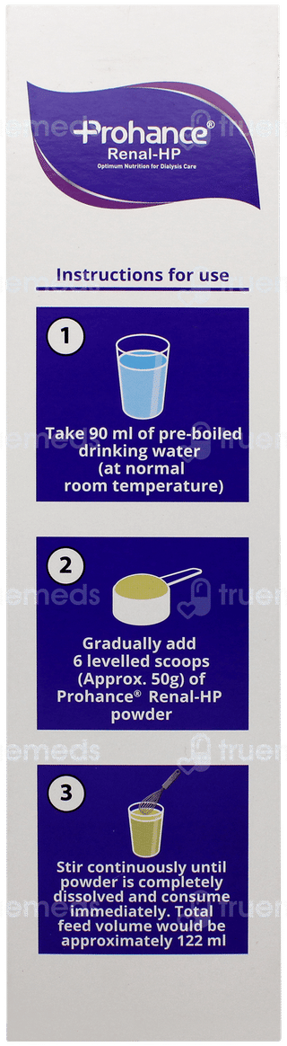 Prohance Renal Hp Vanilla Flavour Sucrose Free Refill Powder 400gm