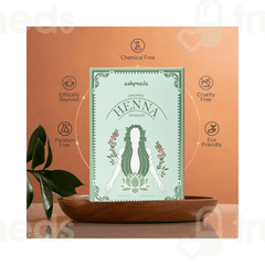 Ashpveda Organic Henna Powder 100gm