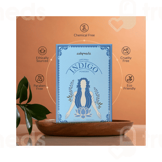 Ashpveda Organic Indigo Powder 100gm