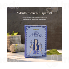 Ashpveda Organic Indigo Powder 100gm