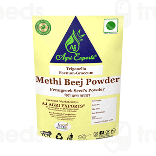 Aj Agri Exports Trigonella Foenum Graecum Methi Beej Powder 100gm