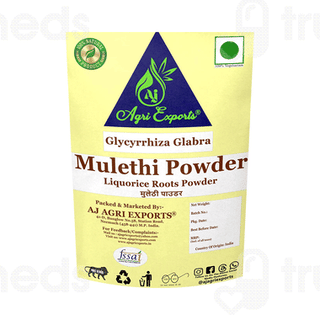 Aj Agri Exports Glycyrrhiza Glabra Mulethi Powder 400gm