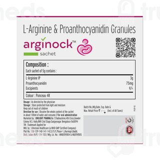 Arginock Cranberry Flavour Sachet 5.5gm