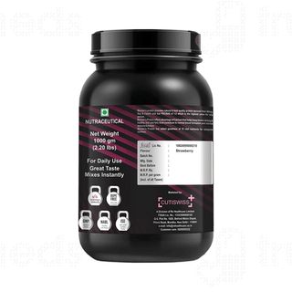 Cutiswiss+ Swissprot Womens Strawberry Protein 1000Gm