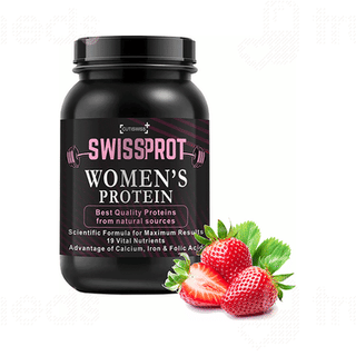 Cutiswiss+ Swissprot Womens Strawberry Protein 1000Gm