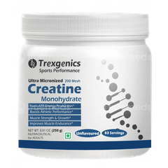 Trexgenics Sports Performance Ultra Micronized 200 Mesh Creatine Monohydrate Unflavoured Powder 250Gm