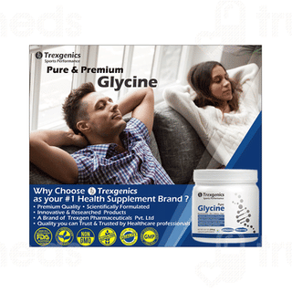 Trexgenics Sports Performance Pure Glycine Unflavoured Powder 250gm