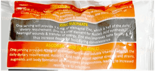 Vinral Z Advance Orange Flavour 105Gm