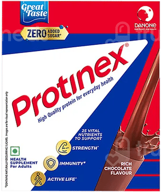 Protinex Rich Chocolate Flavour Zero Added Sugar Refill Powder 200Gm