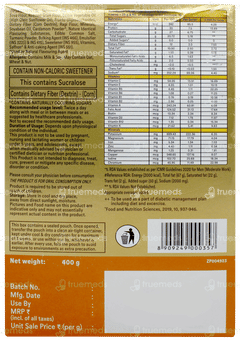 Celevida Diabetes Care Kesar Elaichi Flavour No Added Sugar Refill 400Gm