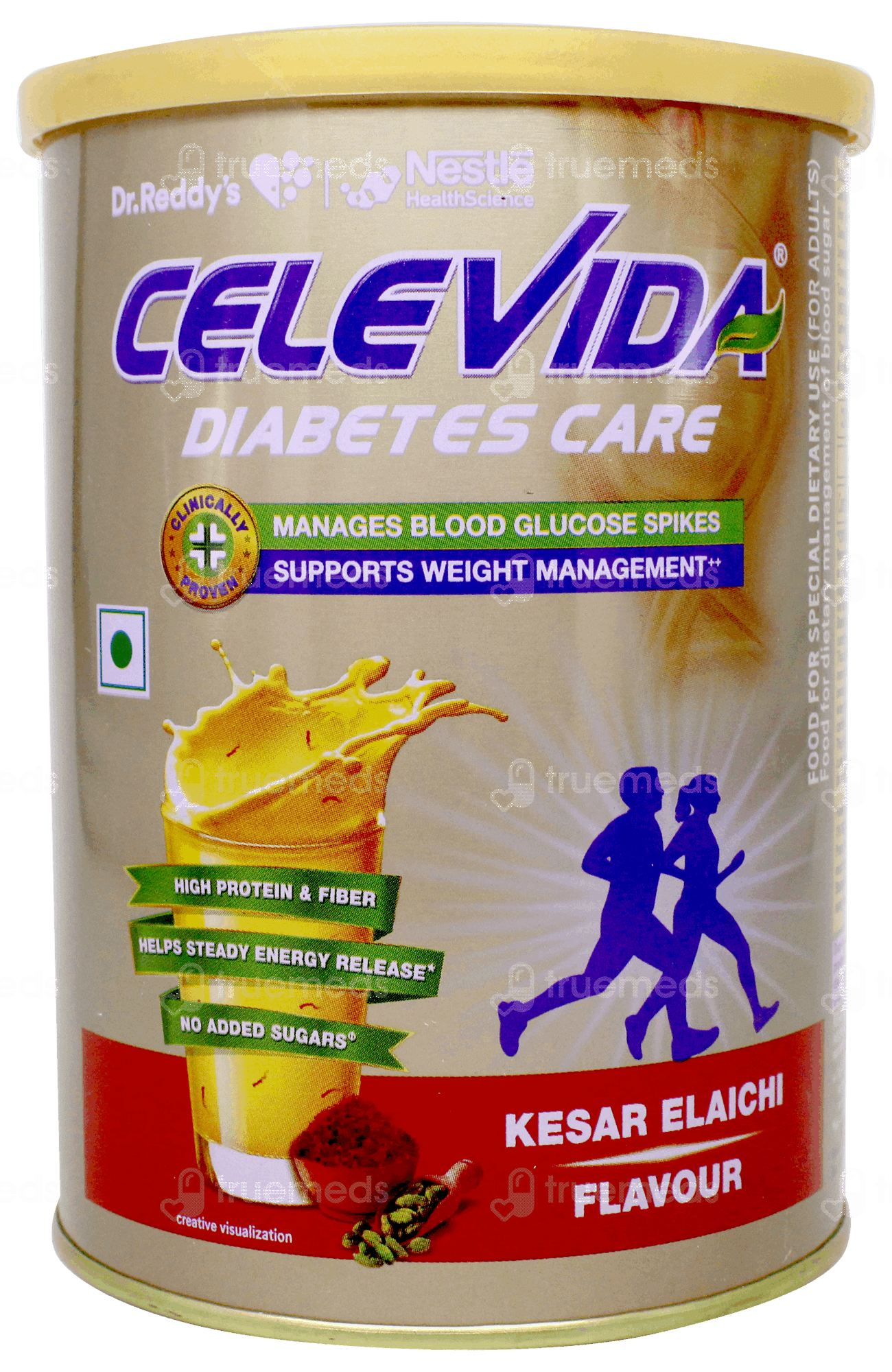 Celevida Diabetes Care Kesar Elaichi Flavour No Added Sugar Jar