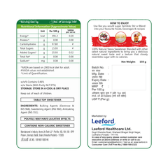 Sugar Bite Natura Stevia Powder 150Gm