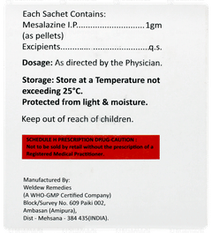 Mesaline 1 Sachet 1gm