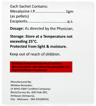 Mesaline 1 Sachet 1gm