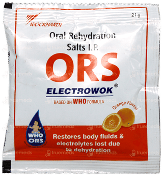 Electrowok Ors Orange Flavour Sachet 21gm