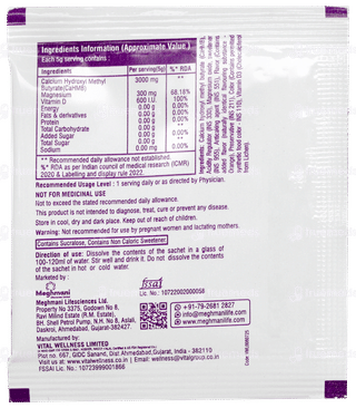 Sarcoboost Orange Flavour No Added Sugar Powder 5gm