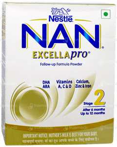 Nestle Nan Excella Pro Stage 2 After 6 Months Up To 12 Months Follow Up Formula Refill Powder 400gm