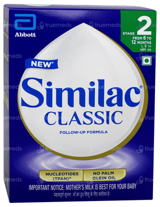 Similac Classic New Stage 2 From 6 To 12 Months Follow Up Formula Reffil 400gm