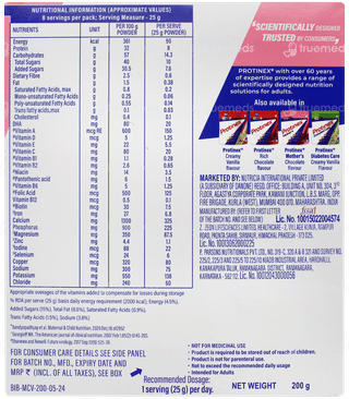 Protinex Mothers Vanilla Flavour Refill Powder 200gm