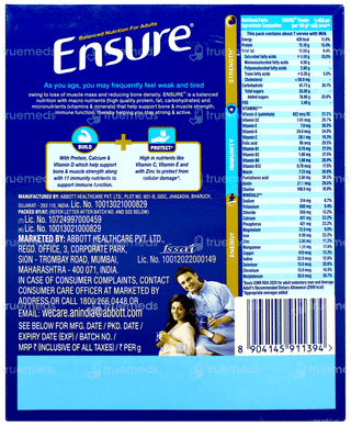 Ensure Chocolate Flavour Refill Powder 200gm