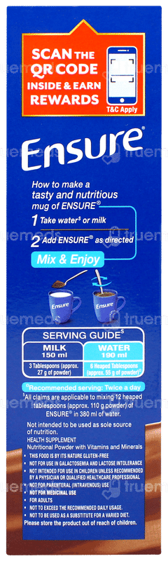Ensure Chocolate Flavour Refill Powder 200gm