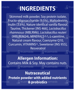 Health Ok Pro Plus Vanilla Flavour Zero Added Sucrose Refill Powder 400gm